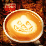 Halloween,Cappuccino,Latte,Coffee,Stencils,Duster,Icing,Spray