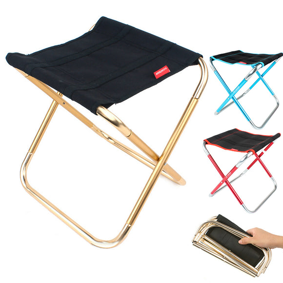 IPRee,Large,Aluminum,Portable,Picnic,Stool,Outdoor,Folding,Chair,Camping,Fishing,Travel,Beach,Chair