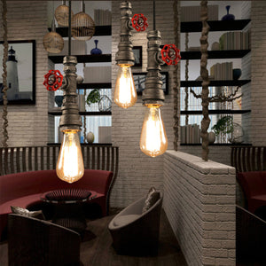 Retro,Vintage,Industrial,Pendant,Ceiling,Hanging,Chandelier,Light