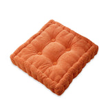 Washable,Corduroy,Tatami,Floor,Cushion,Square,Plaid,Winter,Chair,Cushion