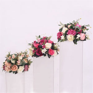 Peony,Artificial,Flower,Station,Stand,Backdrop,Wedding,Decor,Supplies