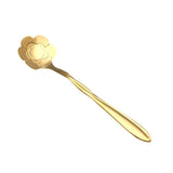 KCASA,Flower,Shape,Stainless,Steel,Coffee,Sugar,Spoon,Spoon,Cream,Tableware