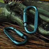 Outdoor,Shape,Carabiner,Bottle,Hanging,Buckle,Keychain,Screw,Aluminum,Alloy