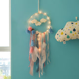 Lighting,Dreamcatcher,Feather,Pendant,Dream,Catcher,House,Decor,Accessary,Light