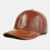 Men's,Genuine,Cowhide,Leather,Outdoor,Casual,Layer,Cowhide,Baseball