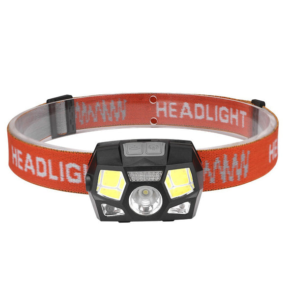 800LM,Induction,Sensor,Headlamp,Modes,Waterproof,Flashlight,Cycling,Climbing,Emergency,Lantern