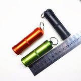 IPRee,Outdoor,Waterproof,Storage,Aluminum,Waterproof,Sealed,Canister,Keychain,Camping,Emergency