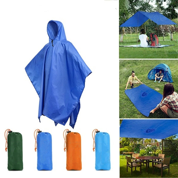 Multifunction,Travel,Poncho,Raincoat,Shelter,Hiking,Camping,Backpack,Cover
