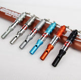 Outdoor,Survival,Emergency,Alert,Whistle,Camping,Hiking,Aluminum,Keychain,Tools,Cheerleading,Whistle