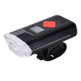 XANES,650LM,Power,Display,Intelligent,Front,Light,Modes,Rechargeable,Waterproof,Bicycle