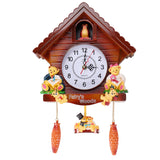 Antique,Wooden,Cuckoo,Clock,Swing,Alarm,Watch,Decor