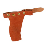 Suede,Archery,Protective,Glove,Finger,Guard,Traditional,Recurve,Outdoor,Shooting,Hunting