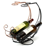 Metal,Bottle,Storage,Holder,Stand,Bracket,Storage,Baskets