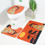 Piece,Bathroom,Carpet,Toilet,Cover,Toiletseat