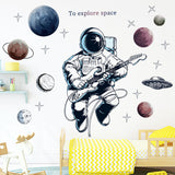 Space,Theme,Astronaut,Sticker,Dormitory,Living,Decor,Bedroom,Decoration,Decor