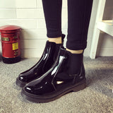Women's,Rubber,Ankle,Boots,Round,Waterproof,Rainboots,Summer,Martin,Boots,Camping,Walking,Hiking