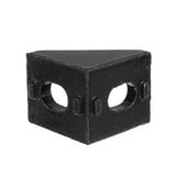 Suleve,10Pcs,Black,Aluminium,Angle,Corner,Joint,Series,Aluminum,Extrusion,20x20mm,Right,Angle,Bracket,Furniture,Fittings