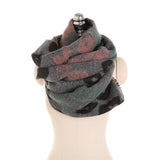 Women,200*66CM,Leopard,Artificial,Cashmere,Scarf,Winter,Shawl