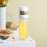 300ML,Glass,Water,Double,Layer,Water,Separation,Travel,Transparent,Filter,Water,Bottle