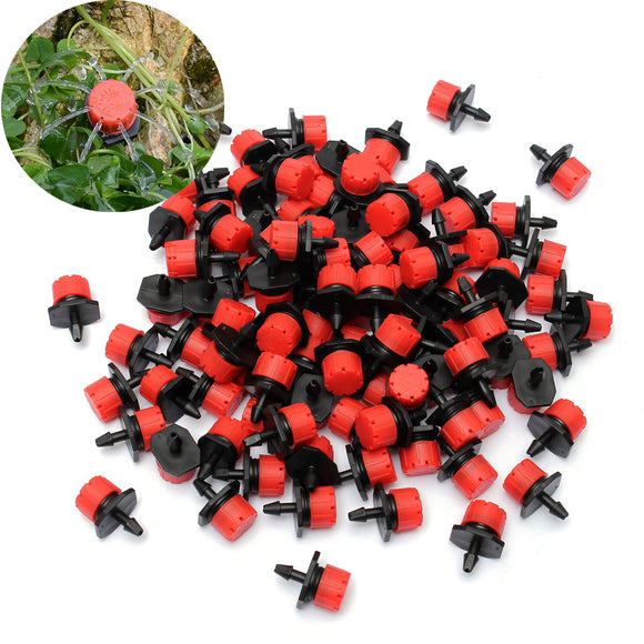 100Pcs,Adjustable,Micro,Irrigation,Watering,Emitter,Drippers,1.5cm