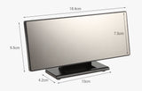 Loskii,Digital,Alarm,Clock,Mutifunction,Charging,Mirror,Alarm,Decor,Clock