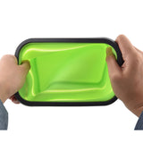 IPRee,Silicone,Lunch,Folding,Container,Camping,Picnic,Fresh,Storage,Tableware