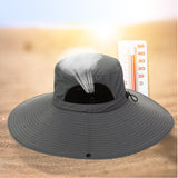 Summer,Protection,Centimeters,Visor,Adjustable,Bucket,Fishing,Mountaineering