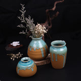 Zakkz,Glaze,Ceramic,Ornaments,Handmade,Aroma,Bottle,Flower,Arrangement,Pottery,Decor