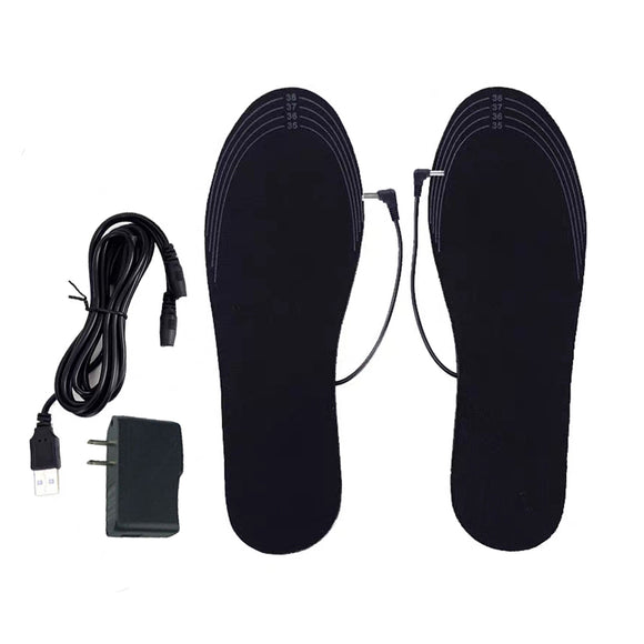 Cuttable,Breathable,Deodorant,Electric,Heating,Insole,Winter,Insoles,Heater