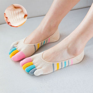 Women,Ladies,Colorful,Breathable,Invisibility,Socks,Comfortable