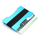 Wallet,Aluminium,Alloy,Credit,Portable,Passport,Holder,Metal,Wallet