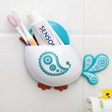 Multifunctional,Toothbrush,Holder,Suction,Bathroom,Accessories