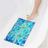 Bathroom,Sticker,Waterproof,Murals,Appliques,Tread,Decorations