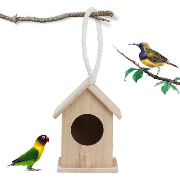 Wooden,House,Feeder,Birds,Garden,Nesting,Hanging