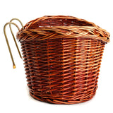 Trendy,Style,ProSource,Bicycle,Basket,Wicker,Style,Straps