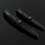 120mm,Stainless,Steel,Black,Folding,Knife,Outdoor,Survival,Camping,Knife,Fishing,Cutter
