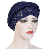 Women,Vintage,Ethnic,Style,Breathable,Flower,Headband,Turban