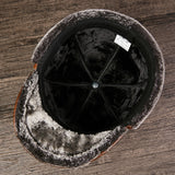 Trapper,Men's,Thick,Outdoor,Earmuffs,Cotton,Leather,Baseball