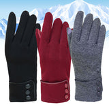 Women,Unisex,Touch,Screen,Fleece,Gloves,Cycling,Outdoor,Windproof,Gloves