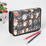 Slots,School,Pencils,Large,Capacity,Pencil,Pouch,Multi,layer,Brush,Pocket