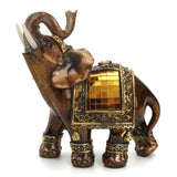 Resin,Elegant,Elephant,Statue,Lucky,Wealth,Figurine,Decoration,Decor