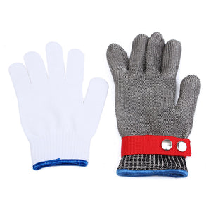 Safety,Resistant,Stainless,Steel,Metal,Gloves,Grade