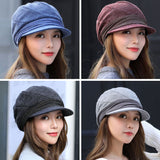 Womens,Vogue,Earmuffs,Beret,Outdoor,Travel,Bonnet