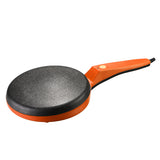 Orange,Kitchen,Electric,Griddle,Pancake,Baking,Crepe,Maker,Pizza,Machine