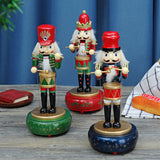 Wooden,Guard,Nutcracker,Soldier,Music,Christmas,Decorations