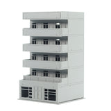 Scale,Residential,Public,Housing,Building,Model,Assembled