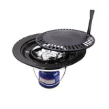 Portable,Korean,Outdoor,Barbecue,Grill,Camping,Stove,Plate,Roasting,Cooking