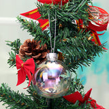 Christmas,Iridescent,Glass,Ornament,Hanging,Wedding,Decorations