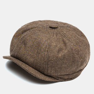 Unisex,British,Retro,Beret,Painter,Octagonal,Newsboy