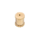 100Pcs,Brass,Single,Knurled,Female,Thread,Blind,Insert,Embedded